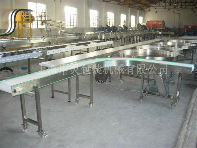 不銹鋼轉彎輸送機